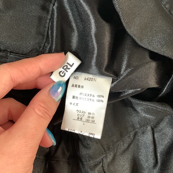 🖤 simple black long skirt 🖤 - Picture 4 of 6